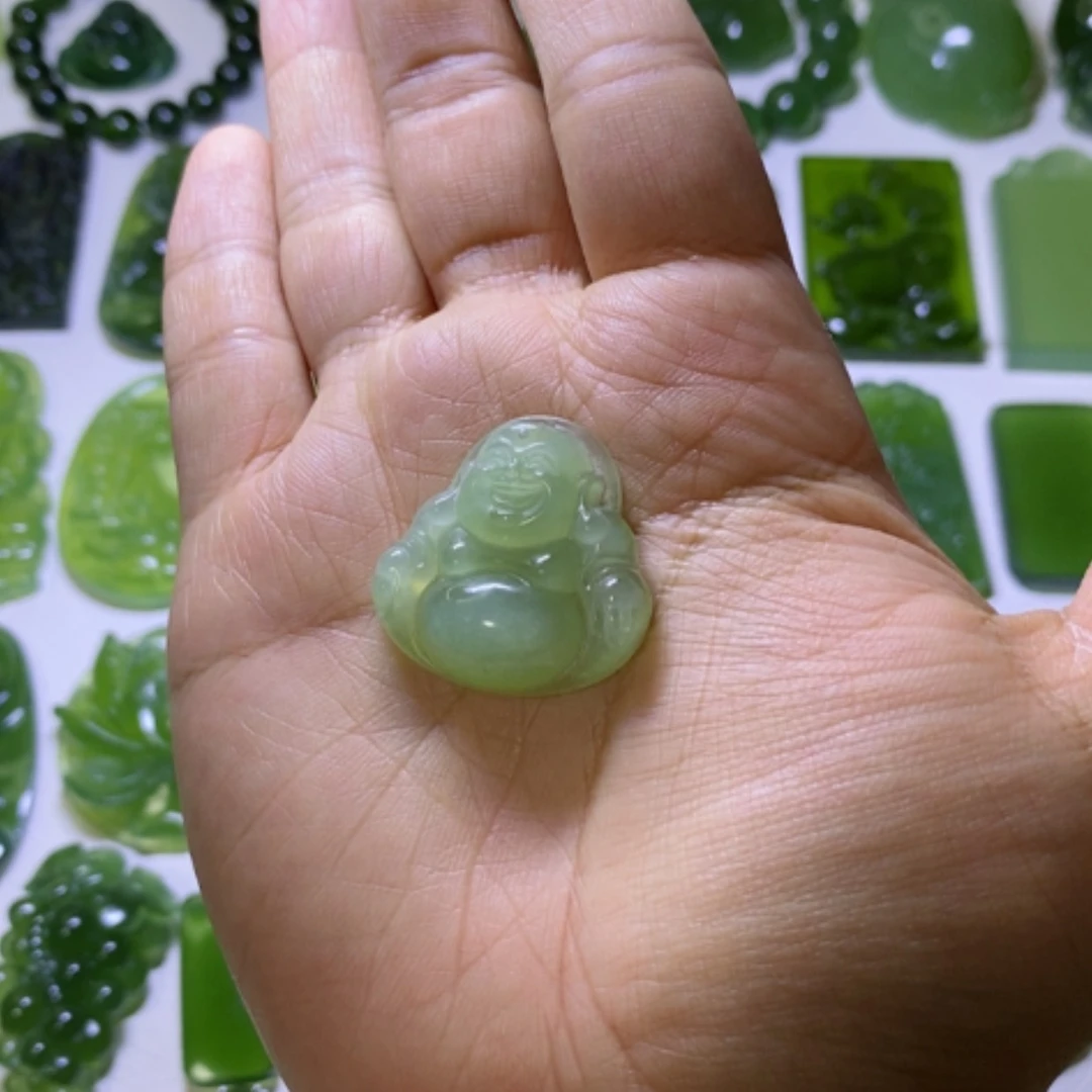 【闪购商品】未镶嵌蛇纹石玉颈饰
