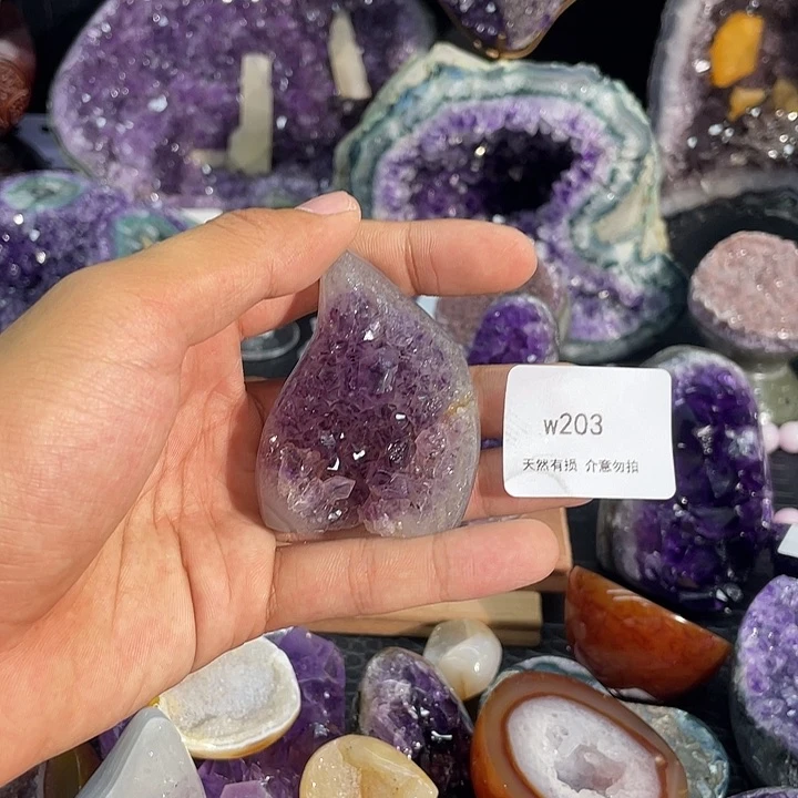 未镶嵌紫晶大型摆件（非配饰）