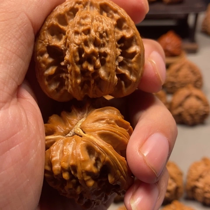 李****把件文玩核桃拼接