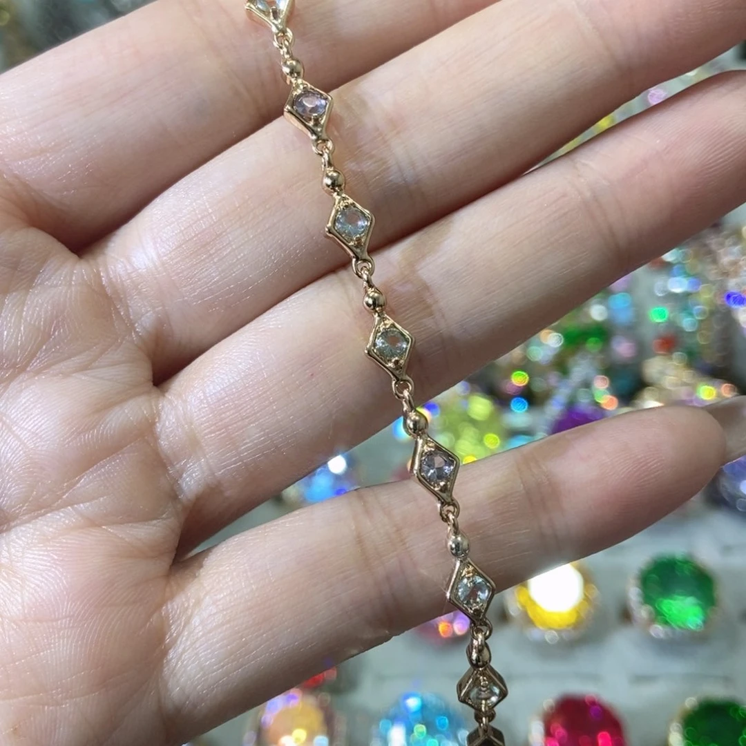 6锆石（处理）手链