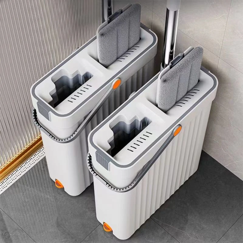 刮刮乐拖把桶干湿分离平板拖布免手洗懒人大平板拖布地拖拖地神器