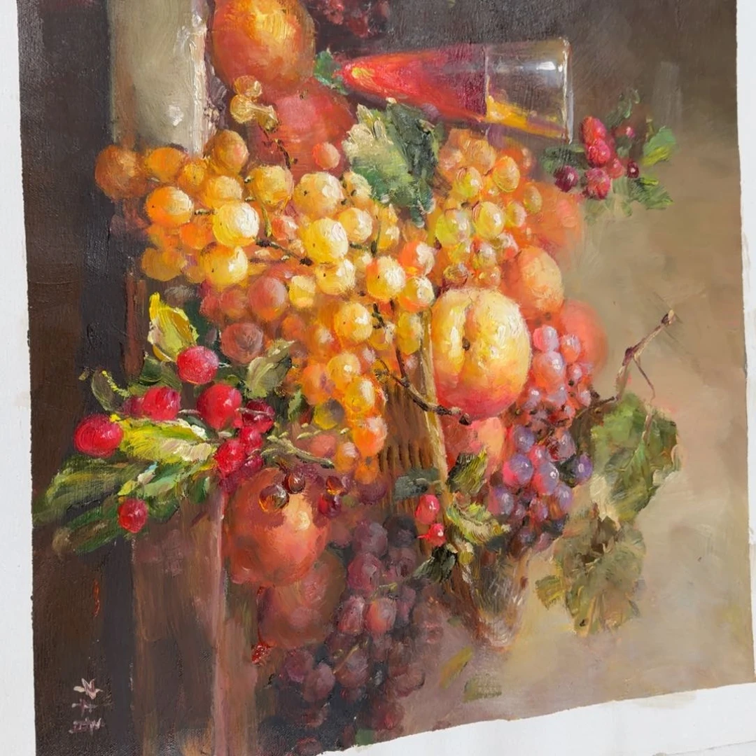 油画我也想要这样的一个