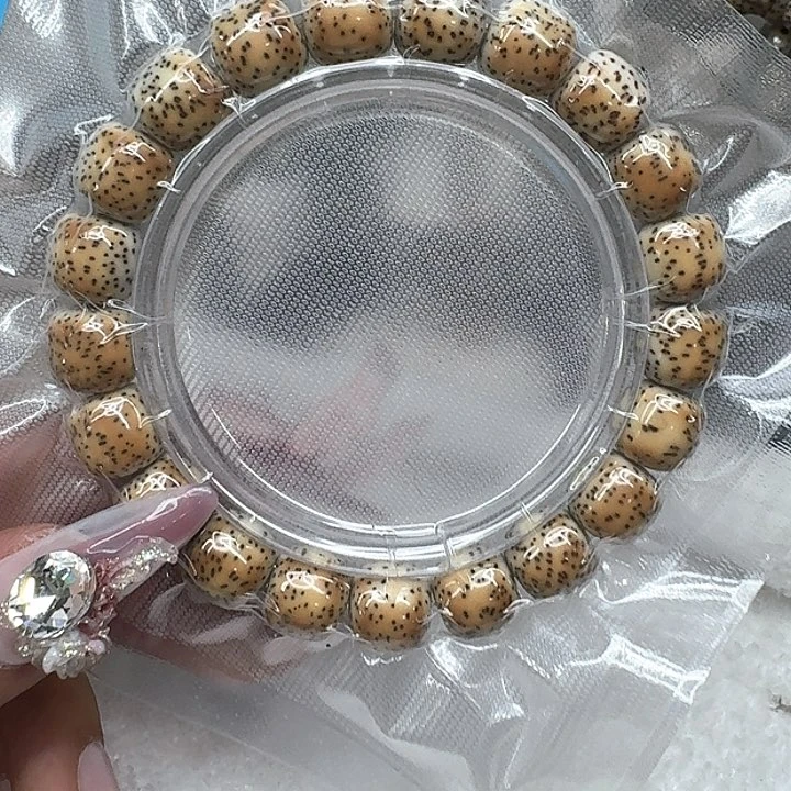 星月菩提手串424高端火烧云星月菩提11桶单圈