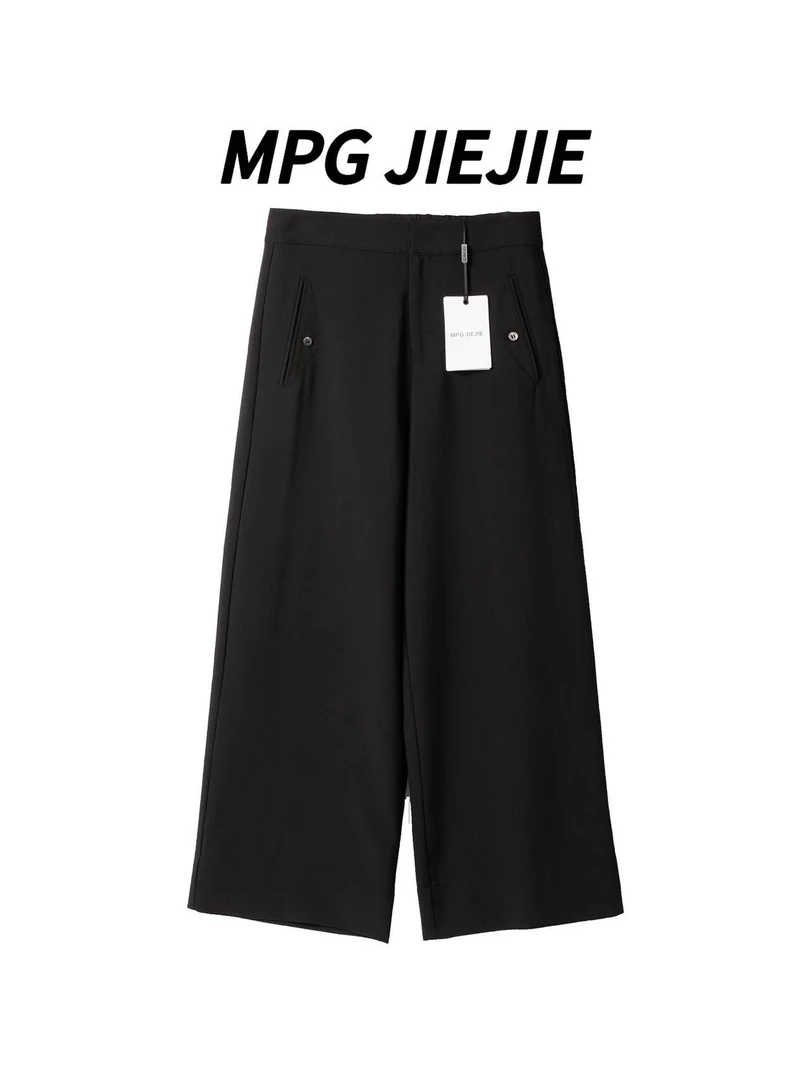 MPG JIEJIE【哇凉哇凉裤】25夏季薄款弹力显瘦松紧腰裤子