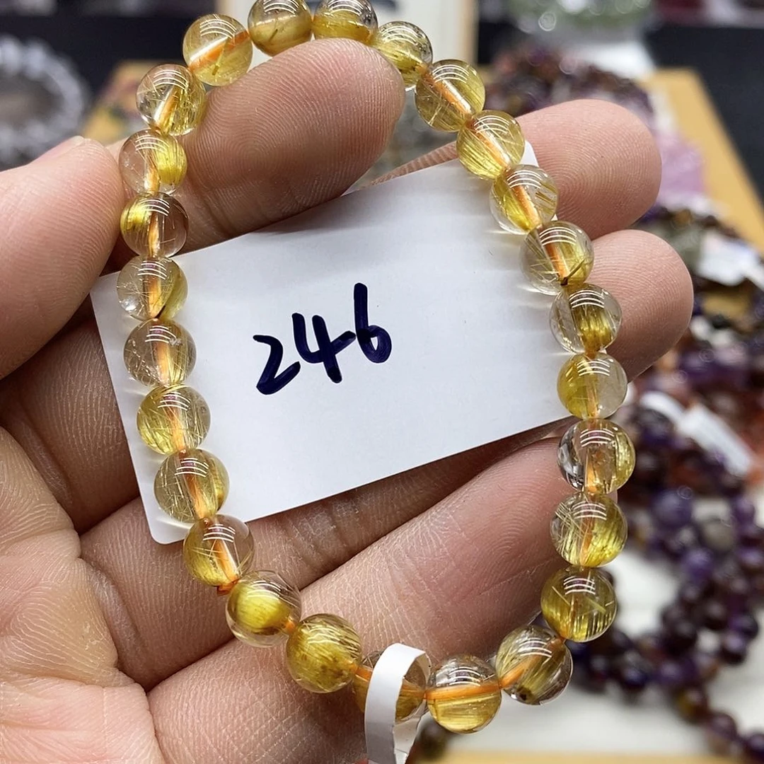 水晶手链未镶嵌天然