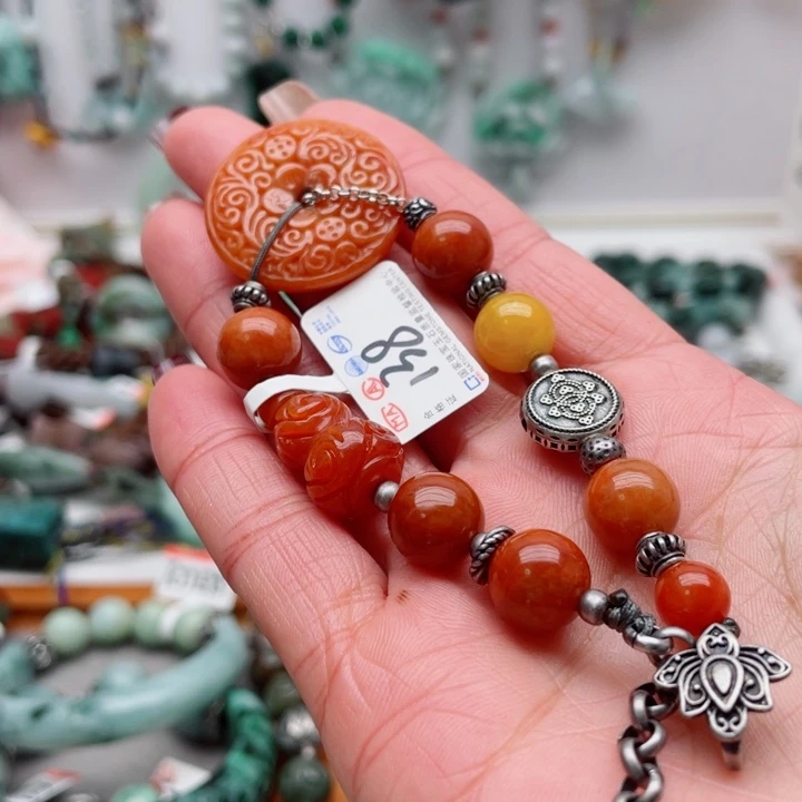 翡翠未镶嵌手链手链