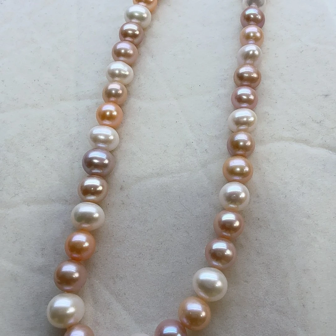 淡水珍珠颈饰未镶嵌10-11mm无核