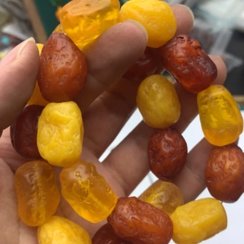 手链琥珀未镶嵌D90