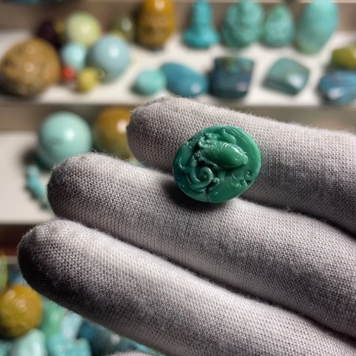 绿松石未镶嵌绿松石