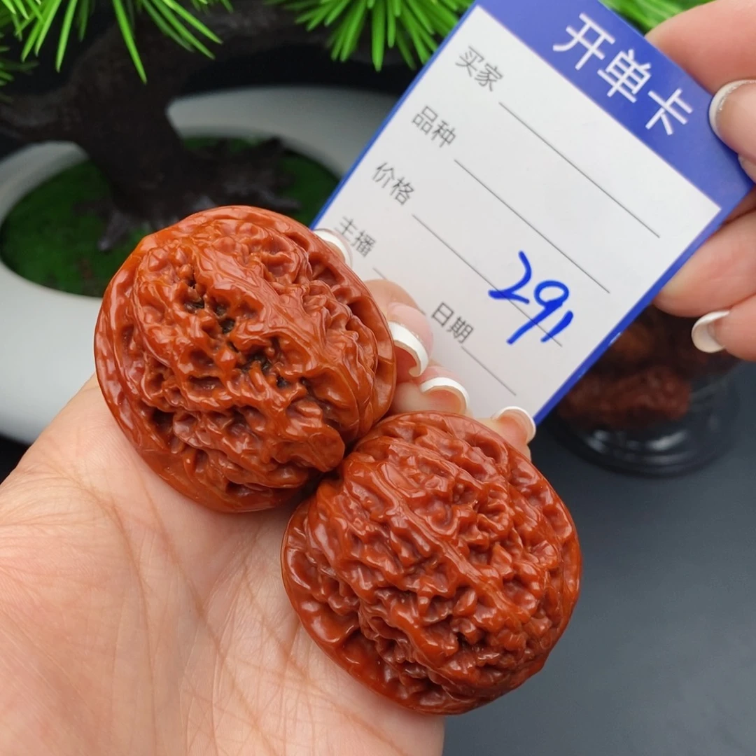 文玩核桃把件40凤凰台291