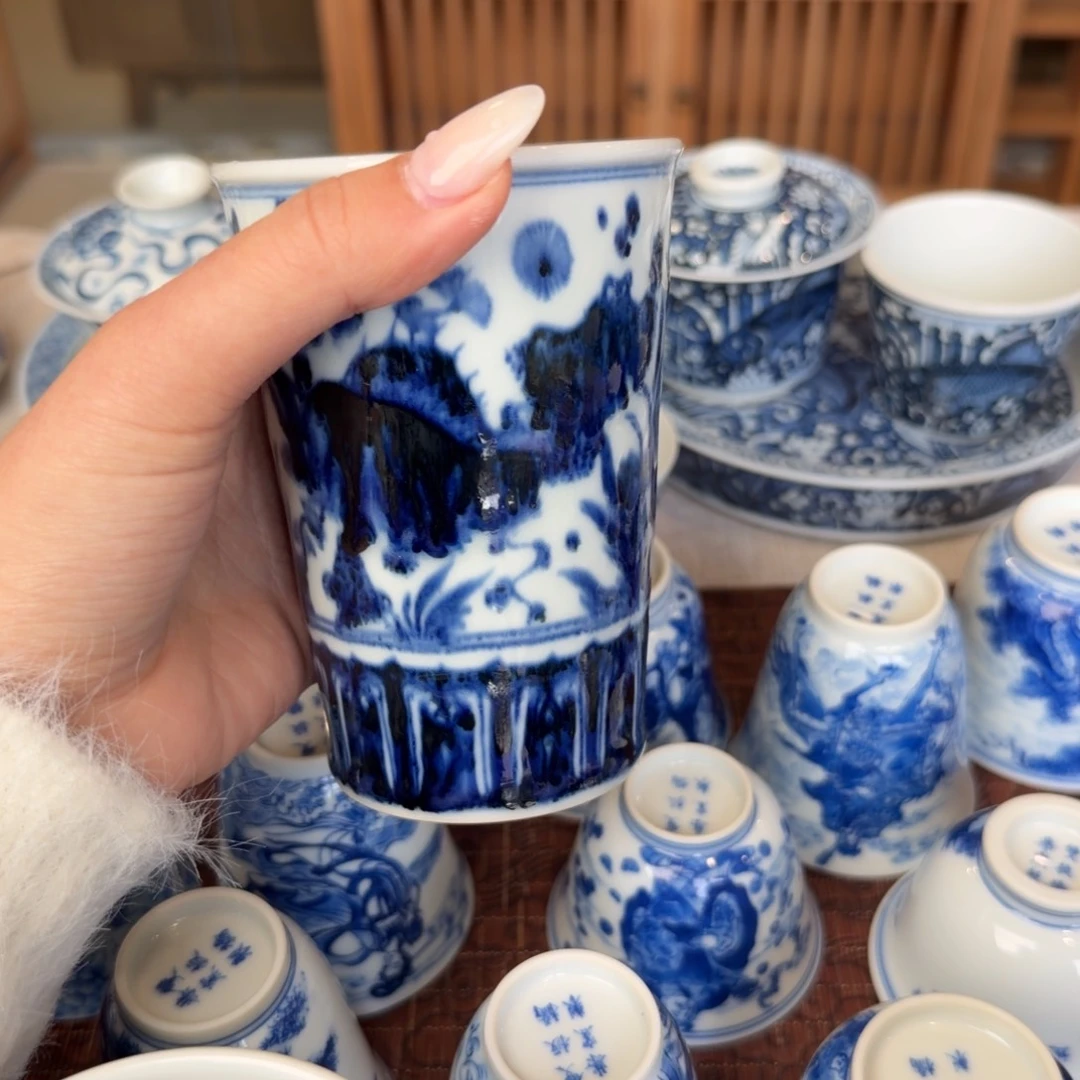 随***耀瓷片青花瓷器的制作工艺及一级品