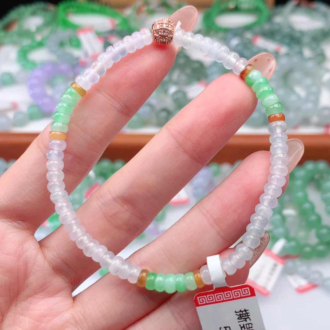 翡翠手链未镶嵌翡翠