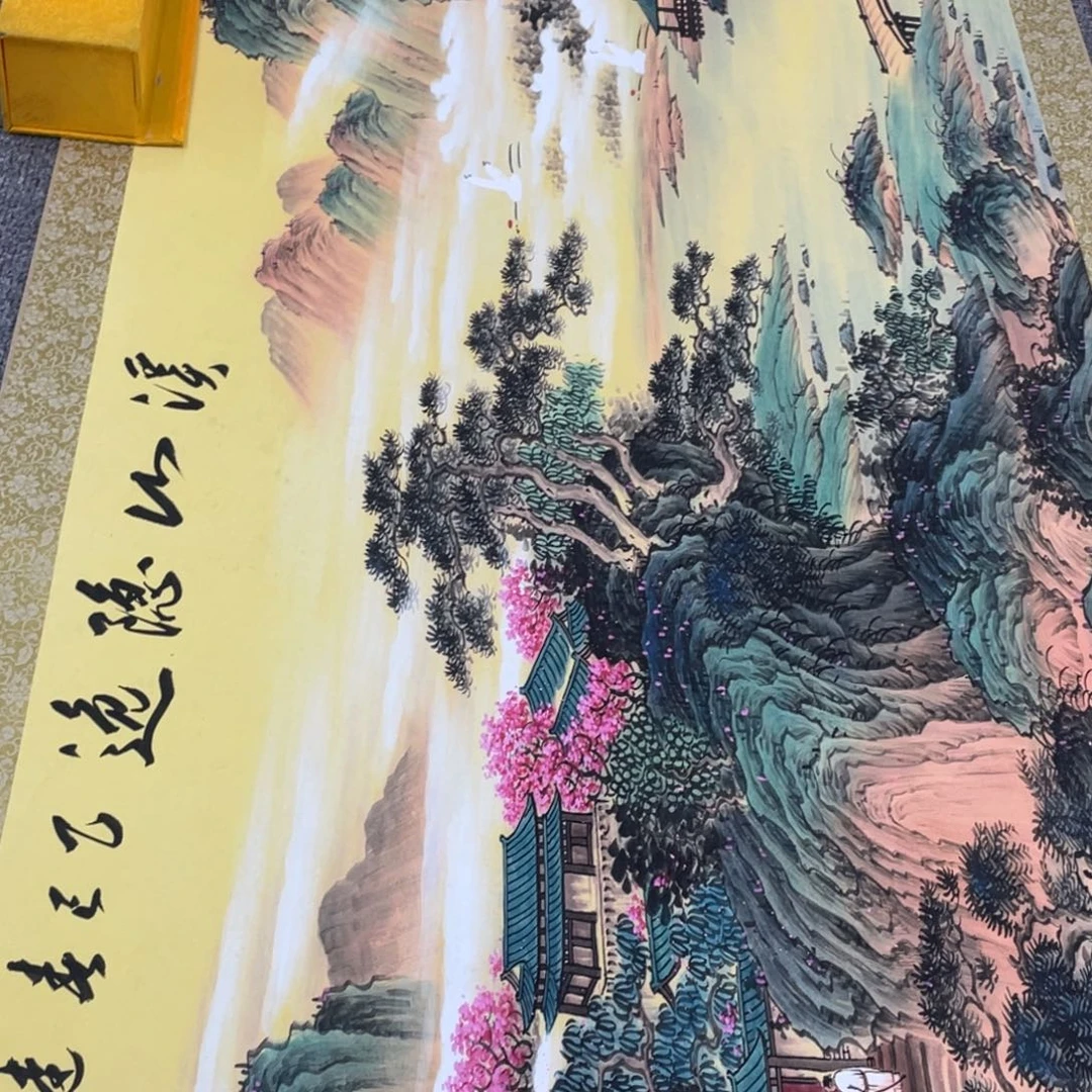 国画老师手笔手绘作品图N