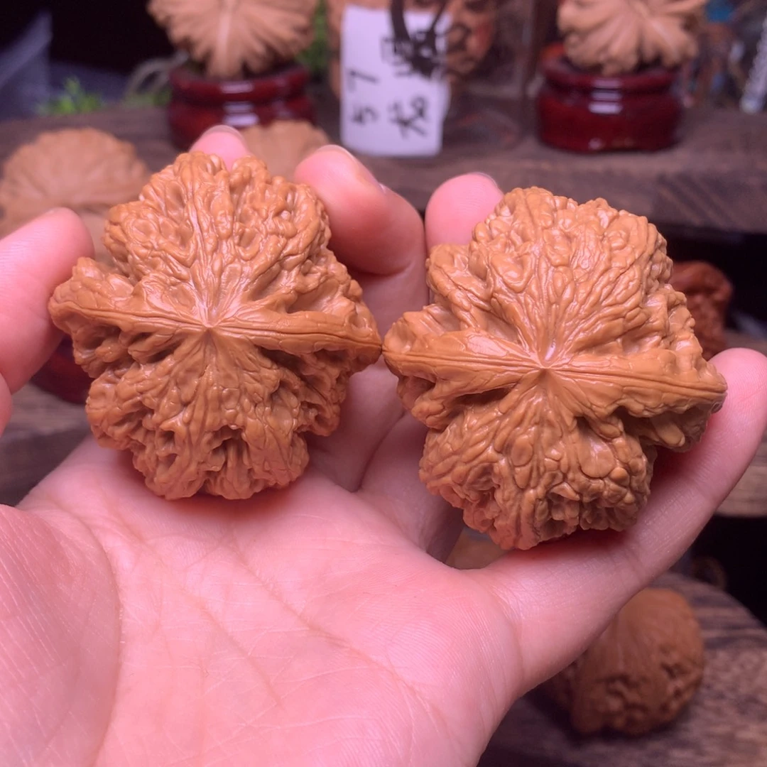 把件文玩核桃48粗筋66克