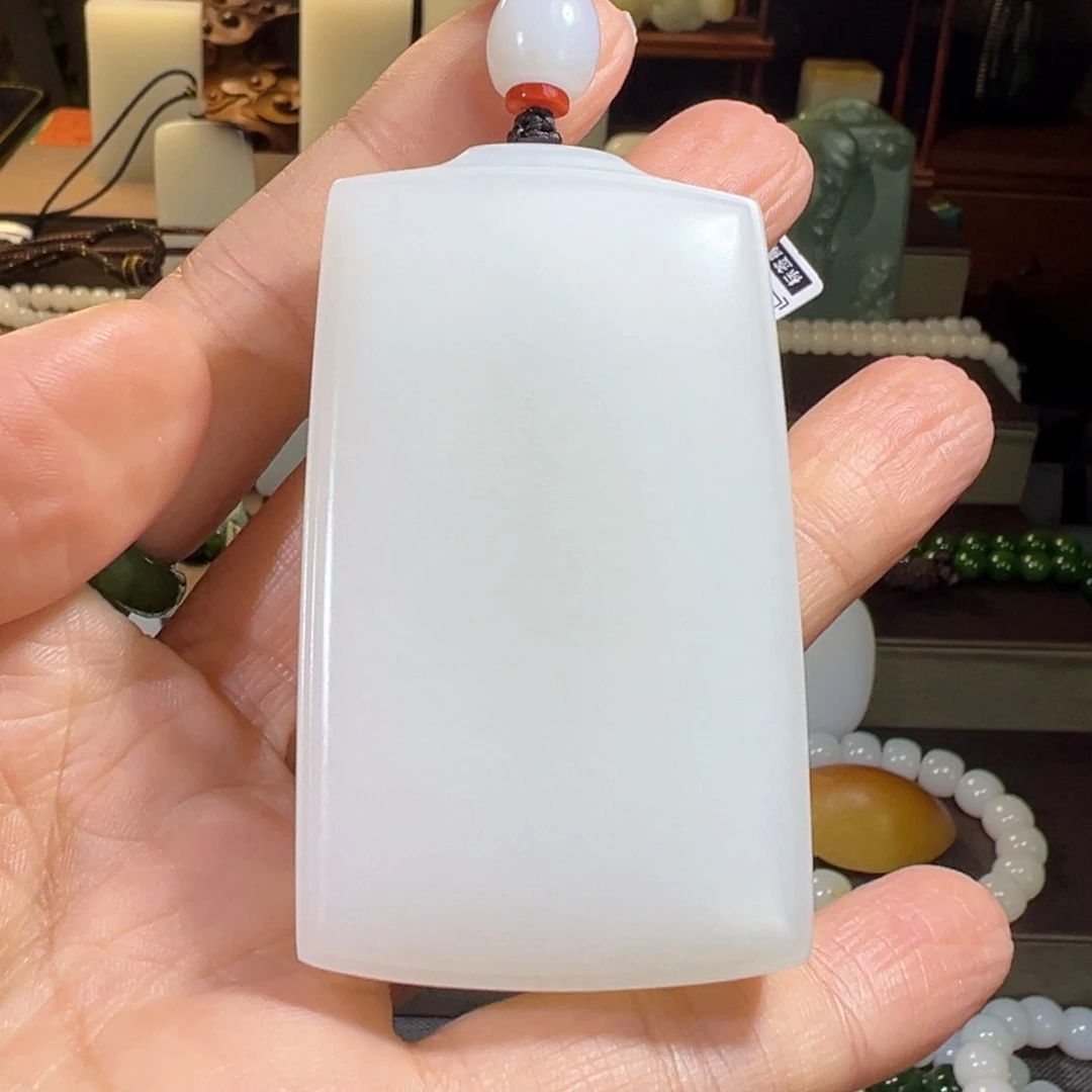 和田玉挂件未镶嵌慕*