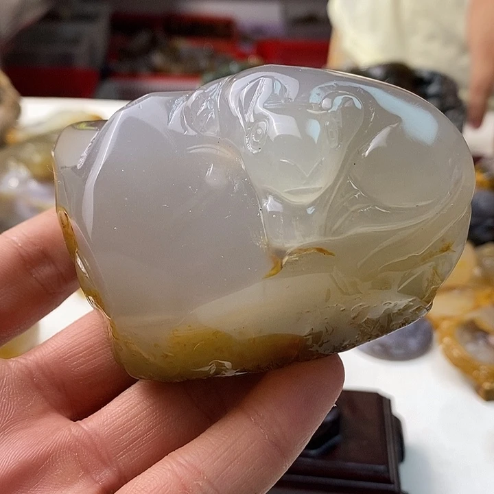 未镶嵌颈饰玛瑙/玉髓
