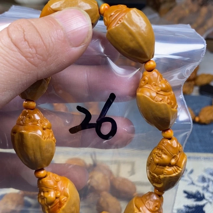 橄榄核手串/手链橄榄核雕工艺手串