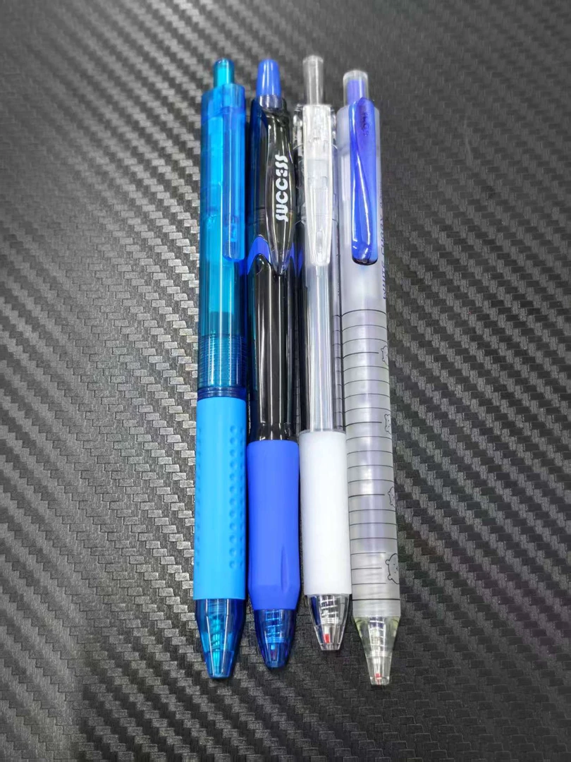 【发4支-蓝色】【东米萌熊刻度+白雪301+知心（k50+k511）】