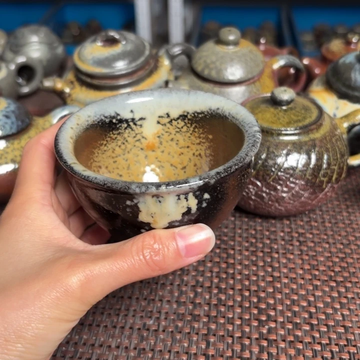 茶杯紫砂大束口杯160 C