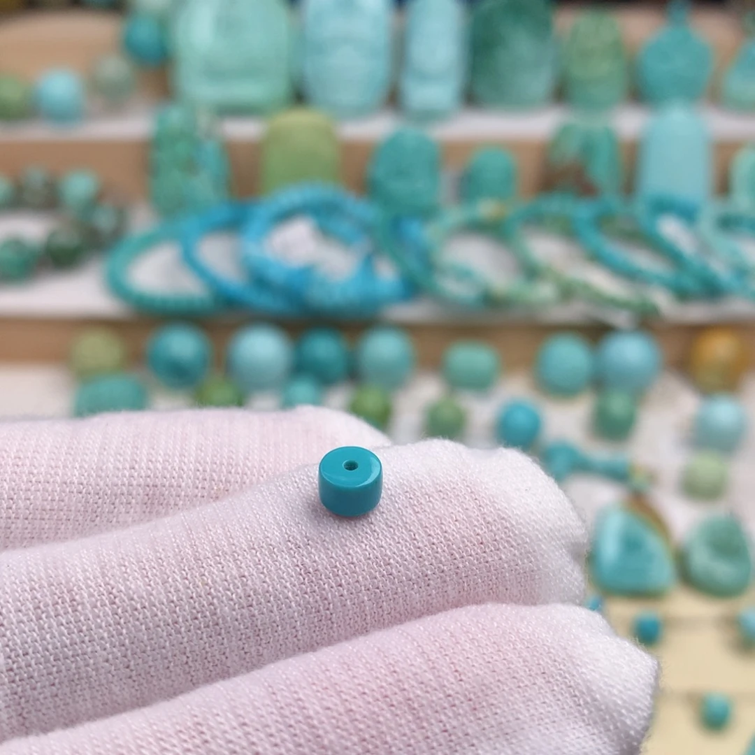 未镶嵌绿松石珠宝奇石卡5.1