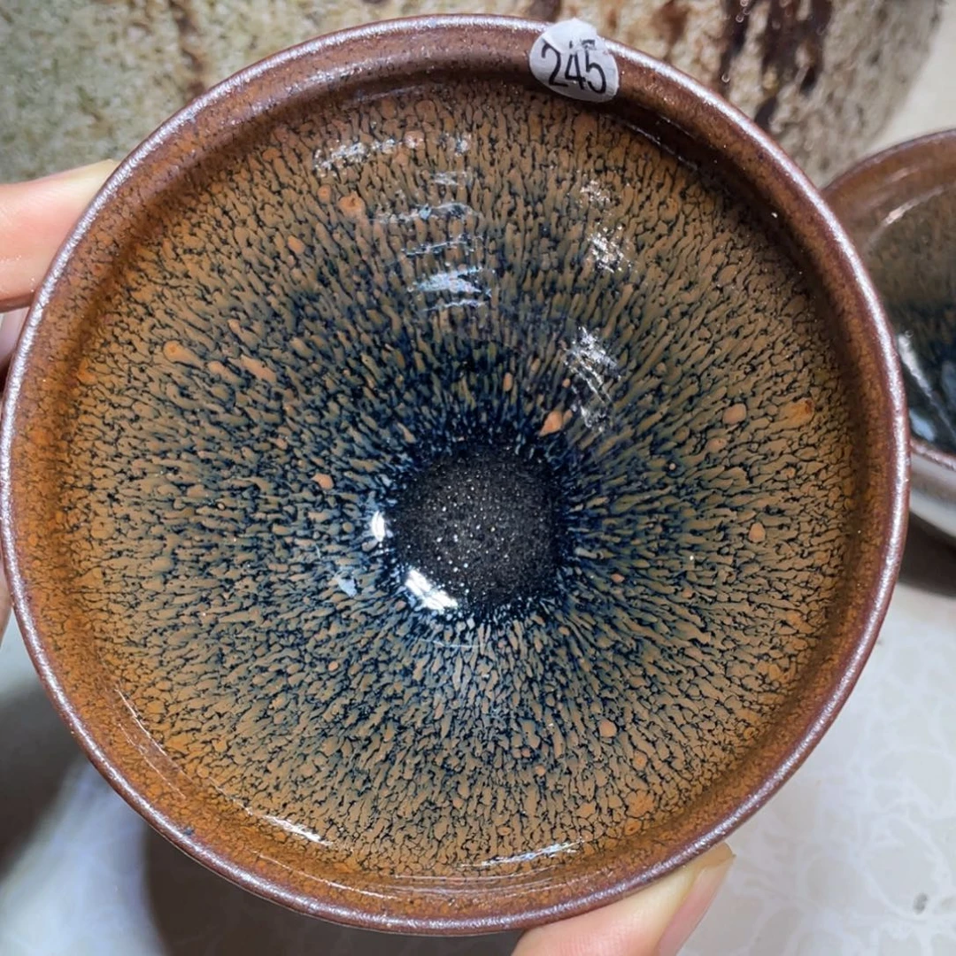 茶盏龙窑柴烧建盏245