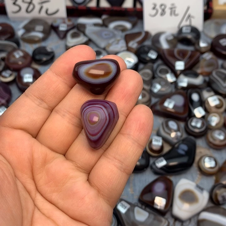 裕***囍玛瑙/玉髓散珠缠丝玛瑙