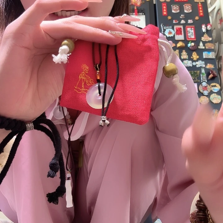 未镶嵌岫玉平安扣2.5cm厚度0.5