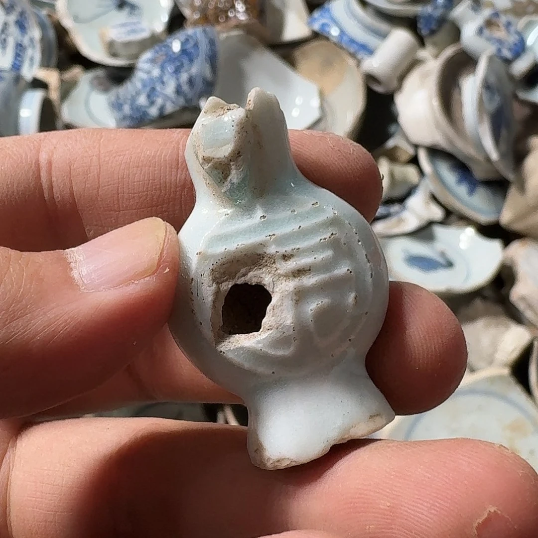 太***羊瓷片瓷片标本，顺丰包邮