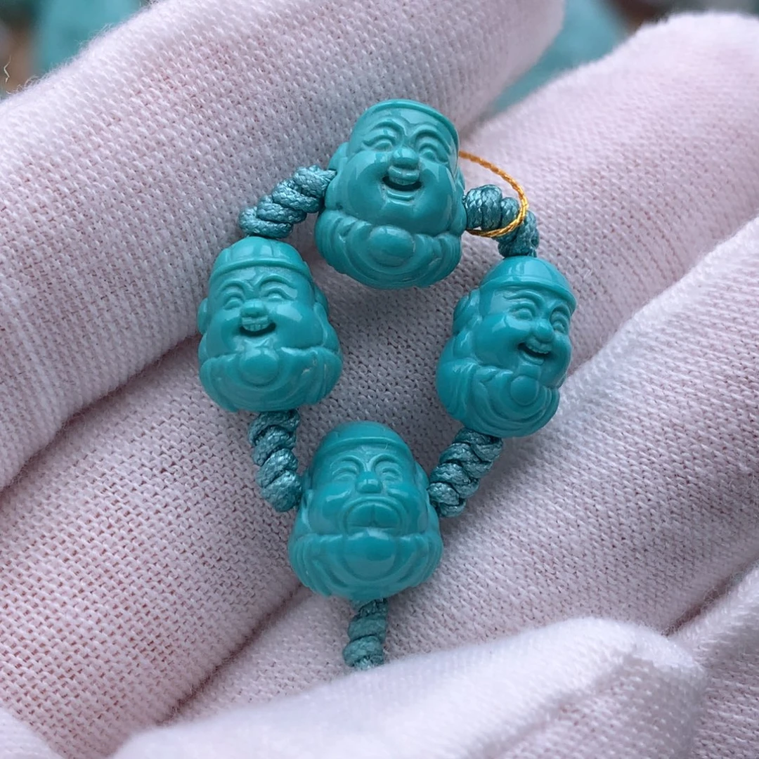 绿松石未镶嵌珠宝奇石8mm