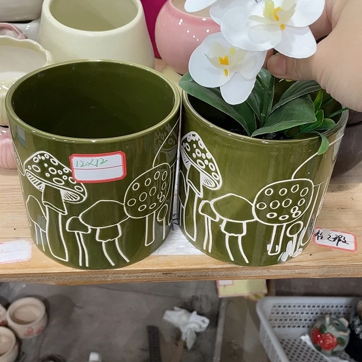 陶瓷花盆凑12米包邮