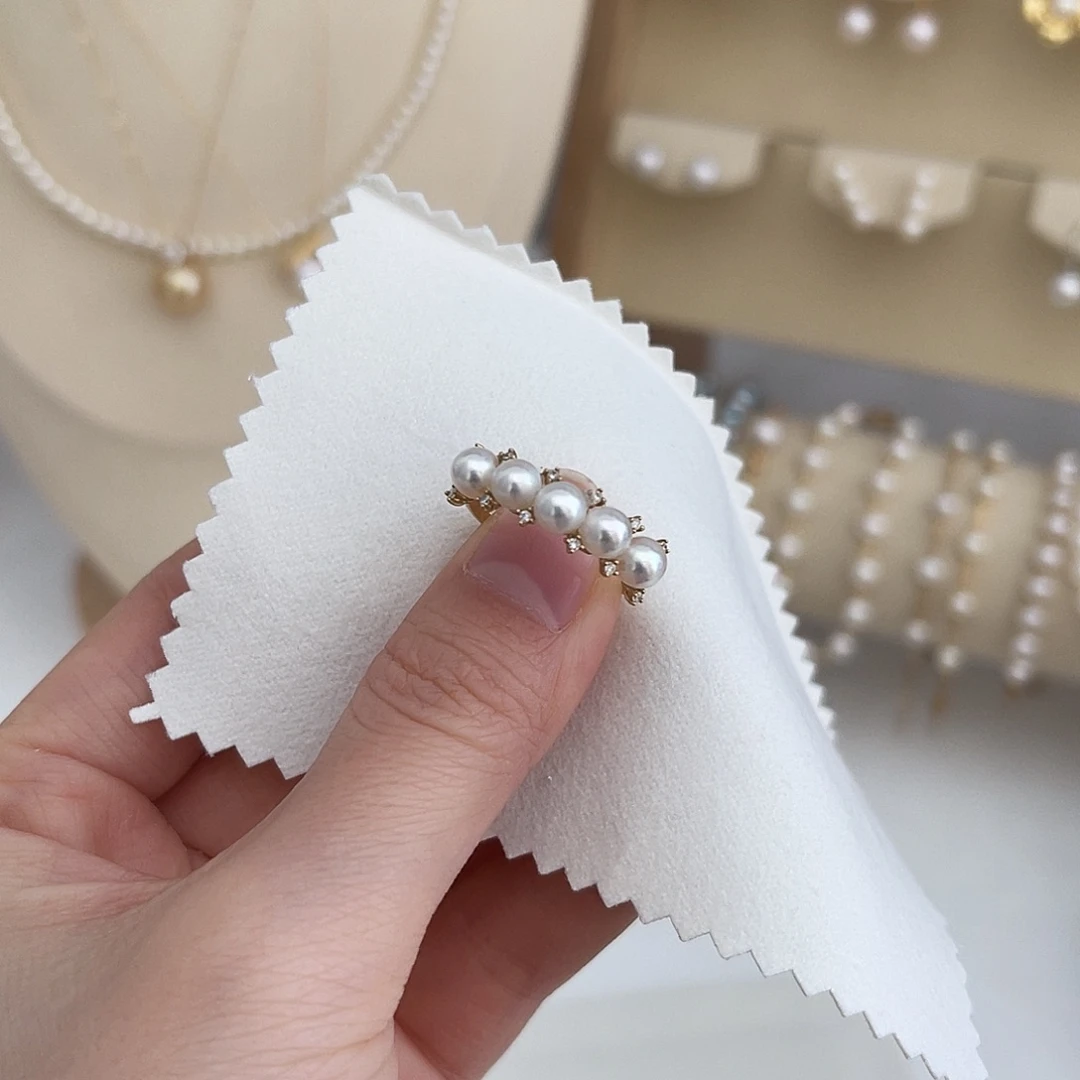 18K金镶嵌手绳海水珍珠