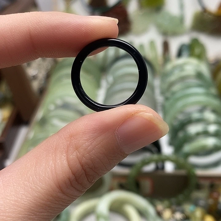 玛瑙/玉髓戒指未镶嵌