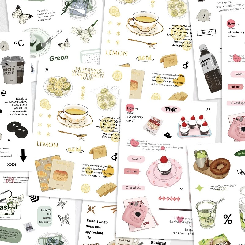 【贴纸对对碰】手账贴纸 素材贴纸 装饰贴纸