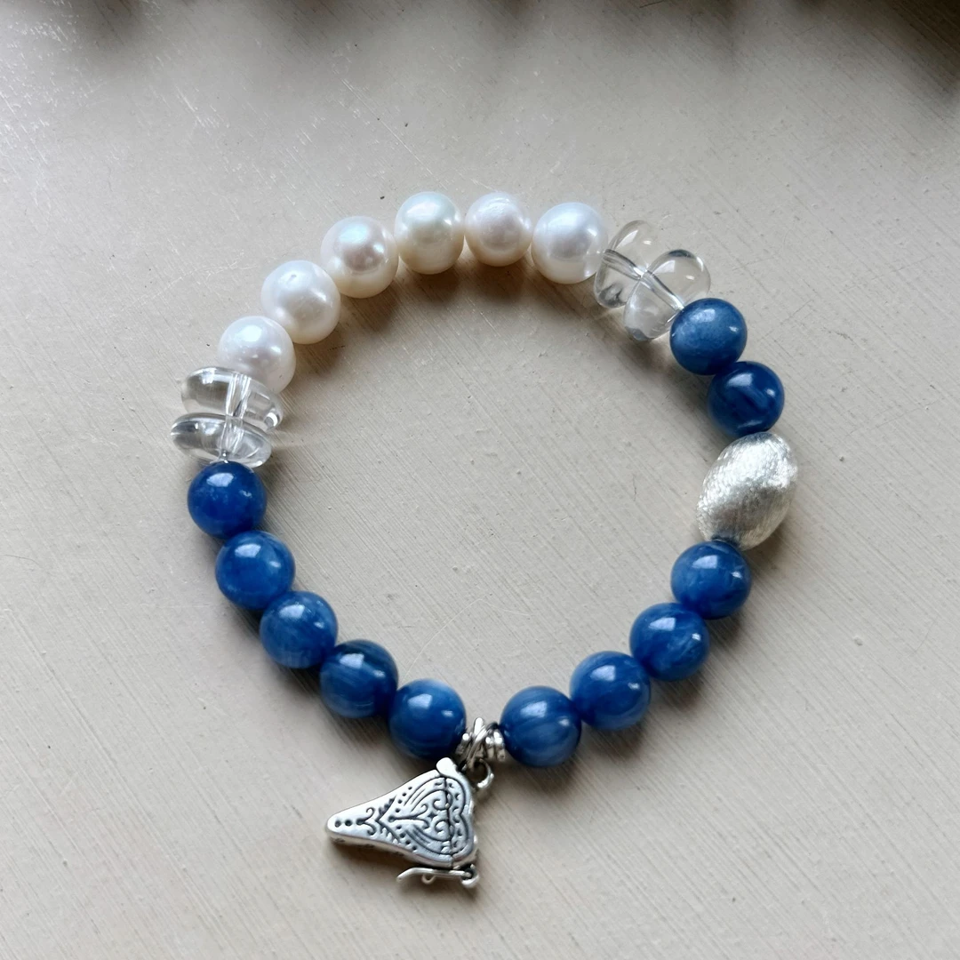 925银手链 熙【笑傲江湖】9-10mm手串  925银