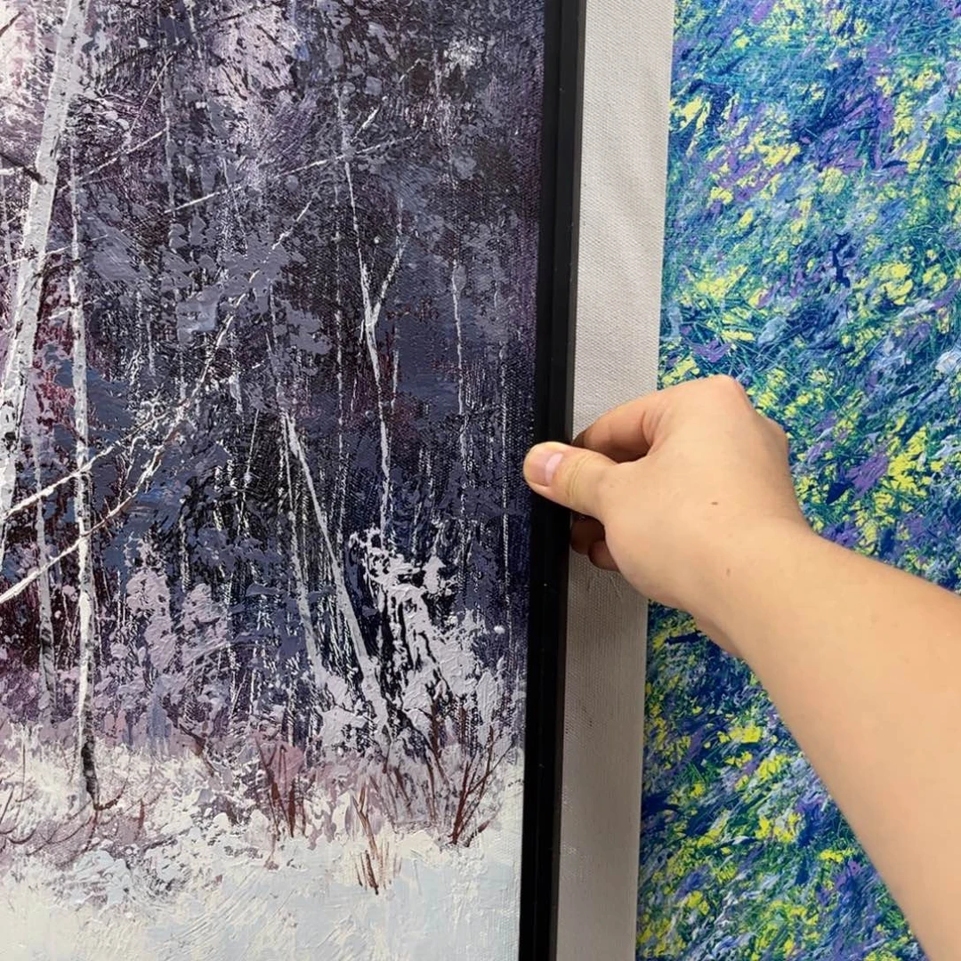 画***手工手绘精品框钱