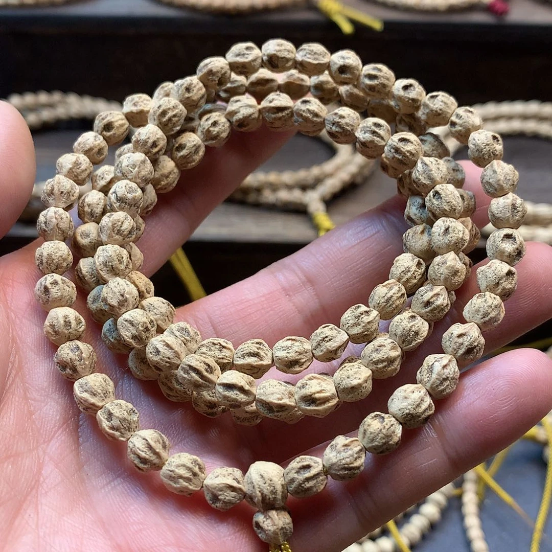 柏香籽/百香籽吊坠原桩微磨龙脊深坑鬼