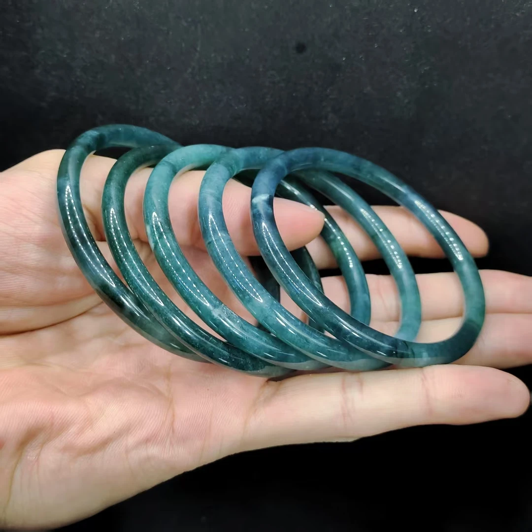 【老三珠宝】翡翠叮当镯SY06【多样性发其一】圈口52-63mm