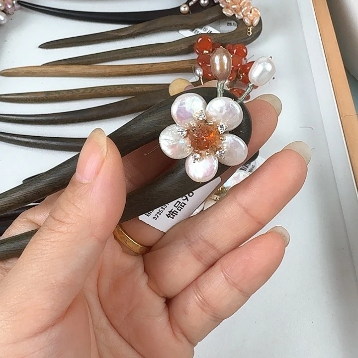 发饰未镶嵌淡水珍珠