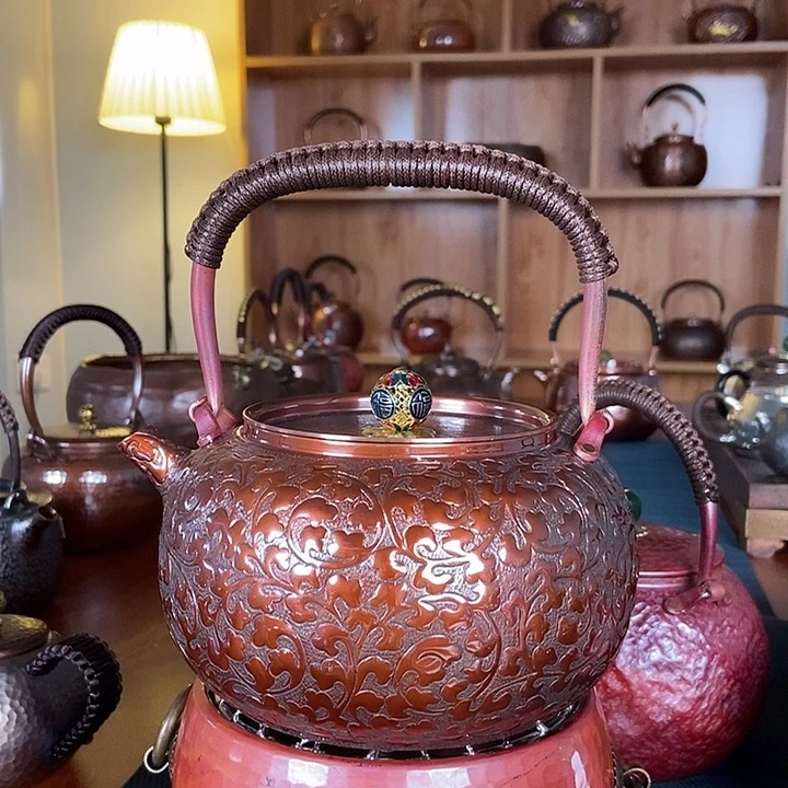 纯手工制作一铜壶制作