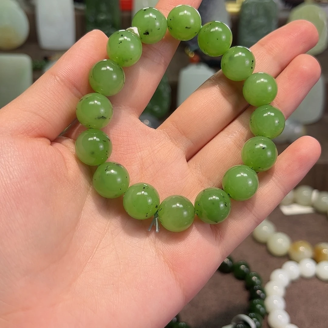 和田玉未镶嵌手串