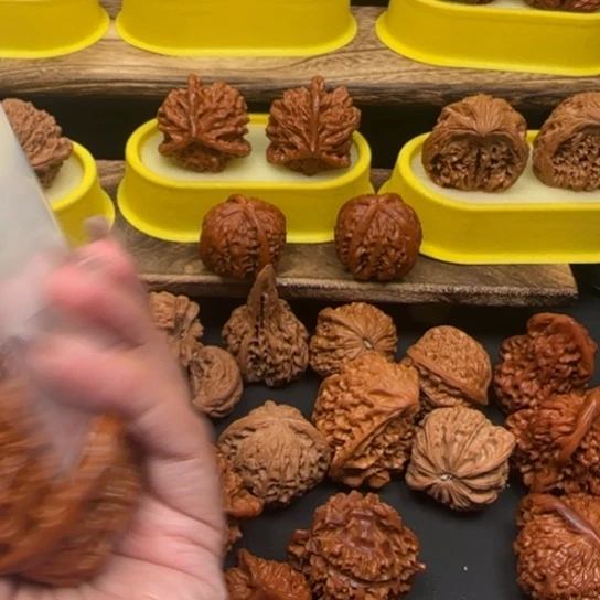 把件文玩核桃琪四座楼