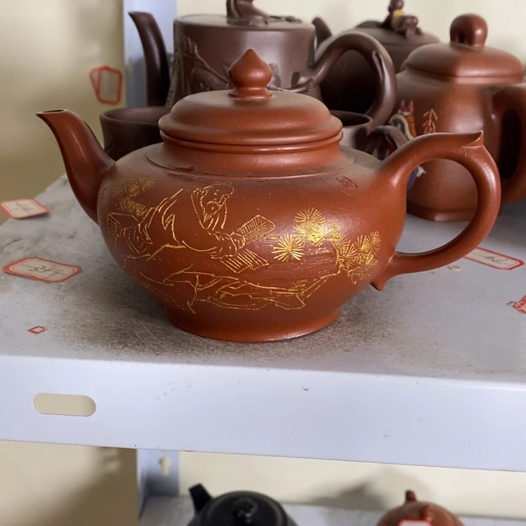 紫砂茶壶原矿手工246