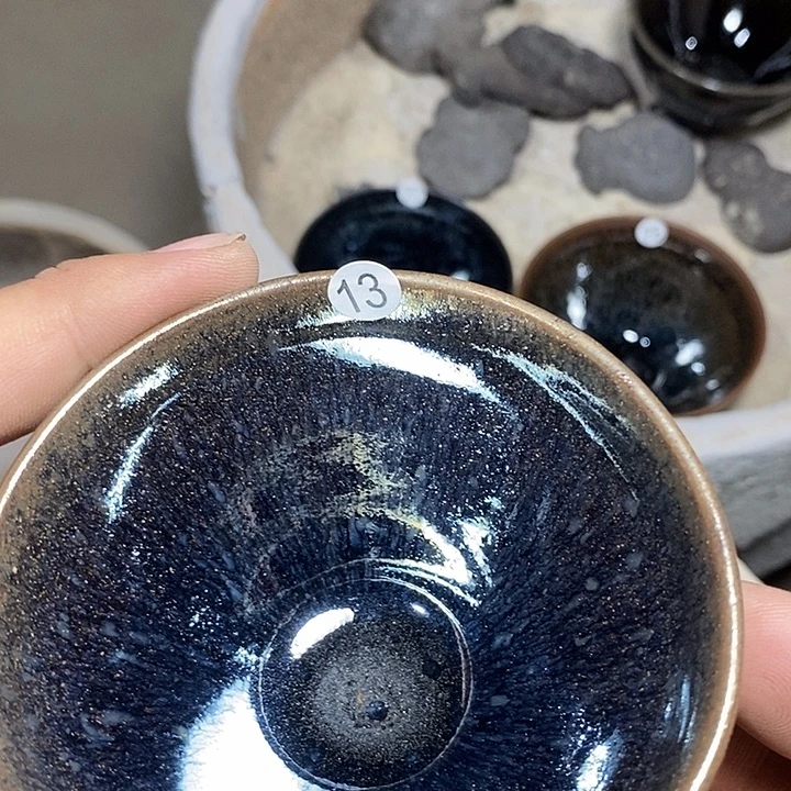 茶盏建盏龙窑柴烧