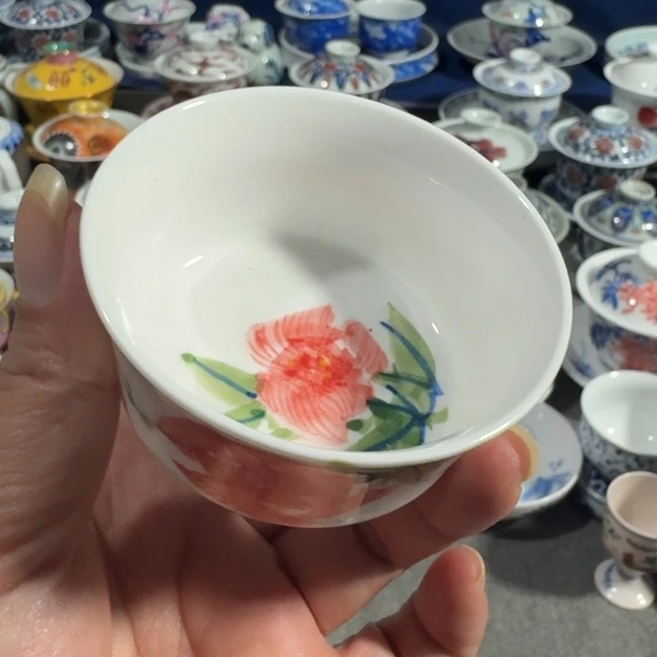 景德镇手工手绘杯