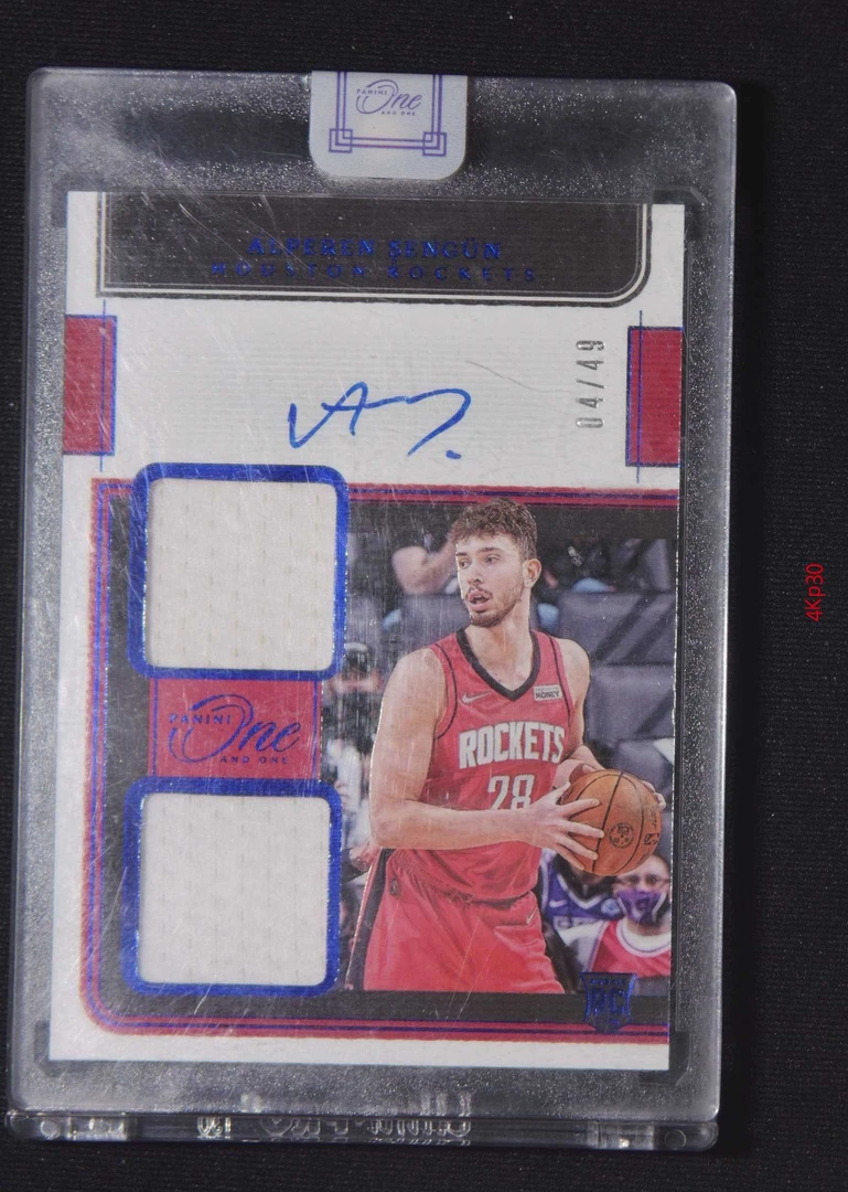 【直播开价】申京 49编 新秀 帕尼尼NBA国宝手提签名球星卡