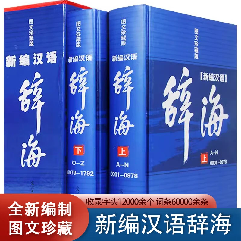 新编汉语辞海 全2册 图文古汉语词典大字典 全功能通用于初中高中