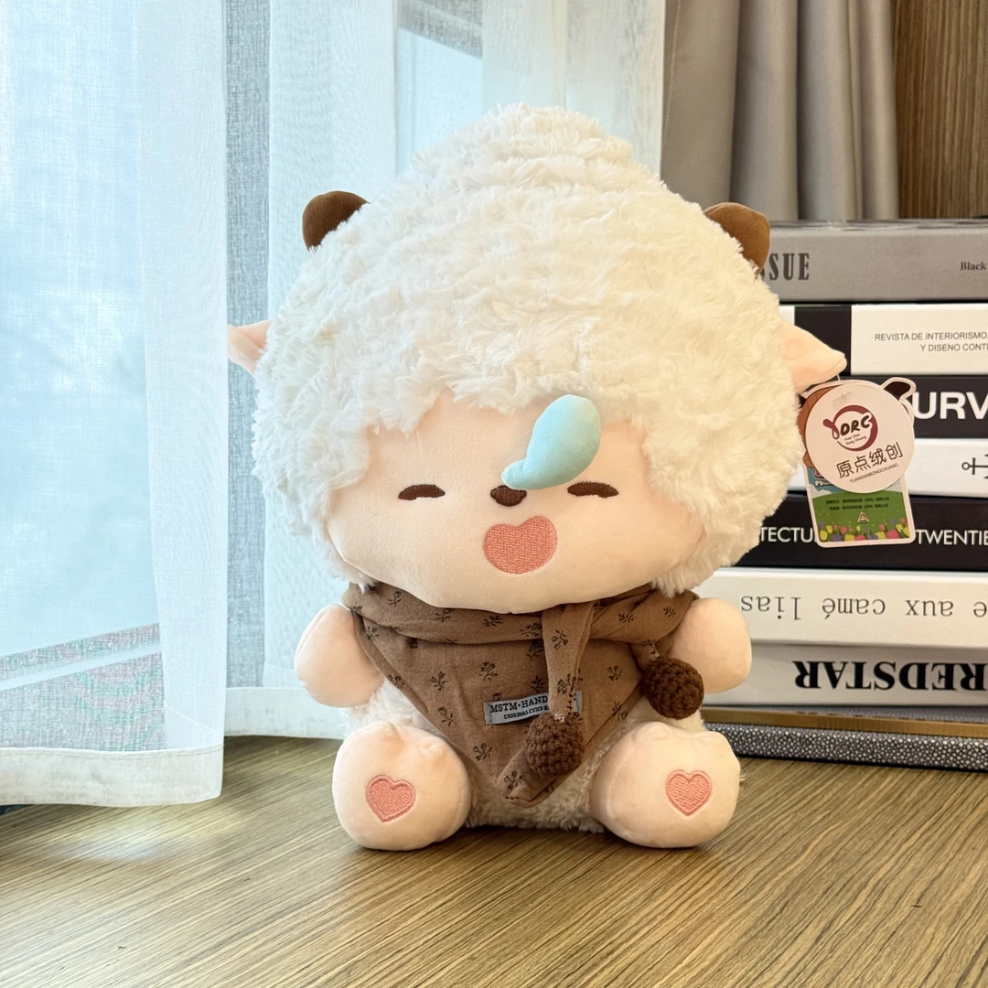 喜羊羊与灰太狼抱抱系列懒羊羊娃衣冬日穿搭系列娃衣