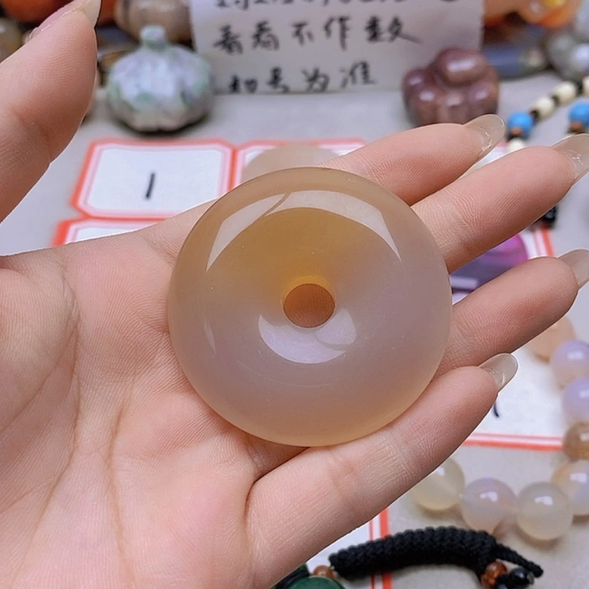 【闪购商品】未镶嵌玛瑙/玉髓珠宝半成品h****王