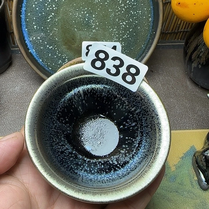 茶盏建盏杯主人杯龙窑柴烧