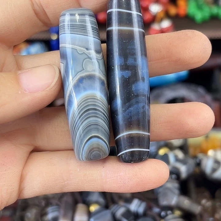 青***水玛瑙/玉髓颈饰未镶嵌